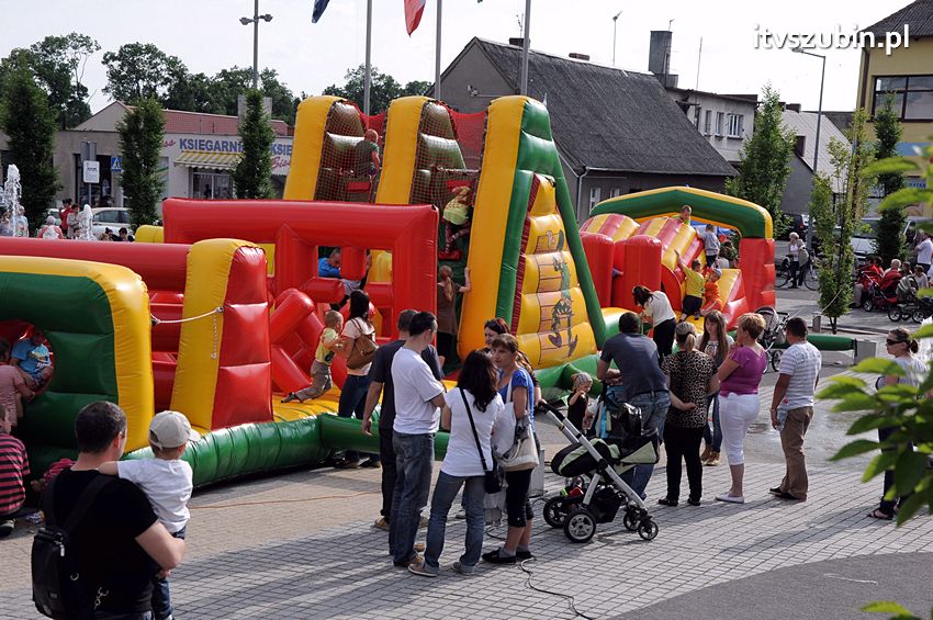 Dzień Dziecka na szubińskim rynku