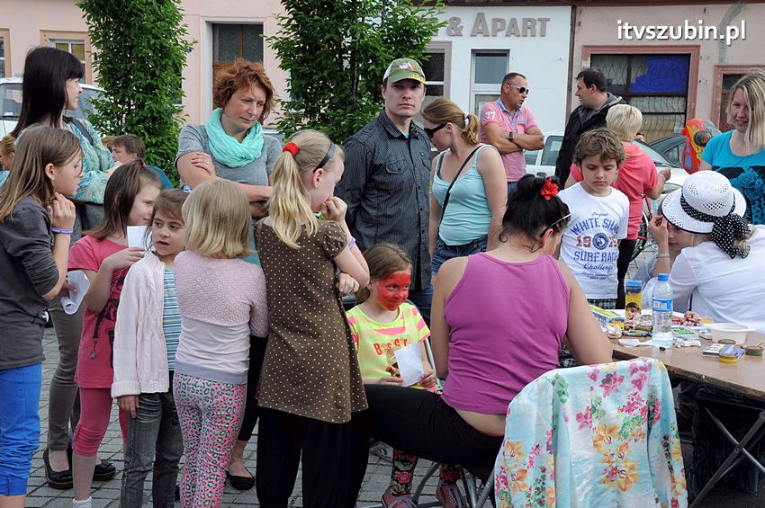 Dzień Dziecka na szubińskim rynku