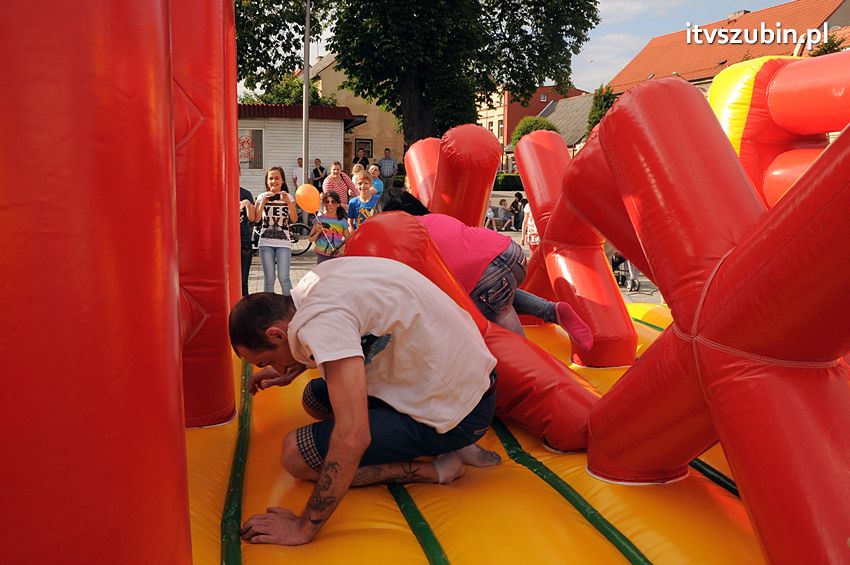 Dzień Dziecka na szubińskim rynku