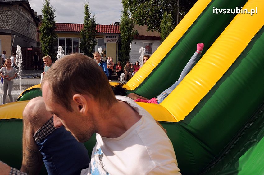 Dzień Dziecka na szubińskim rynku