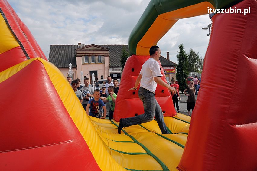 Dzień Dziecka na szubińskim rynku