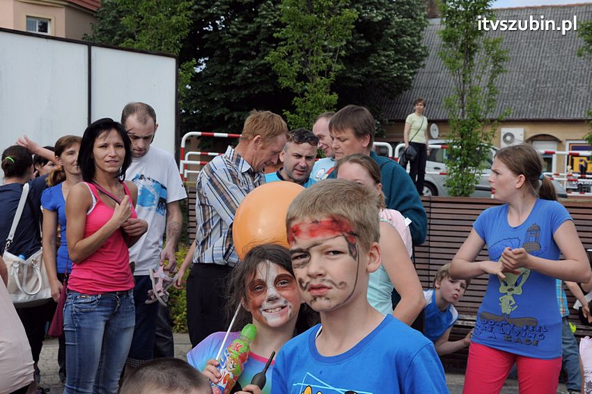 Dzień Dziecka na szubińskim rynku