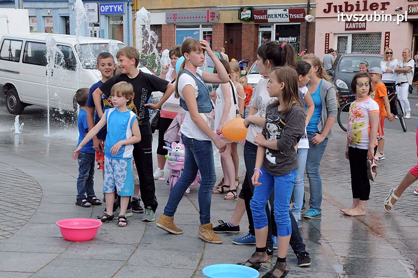 Dzień Dziecka na szubińskim rynku