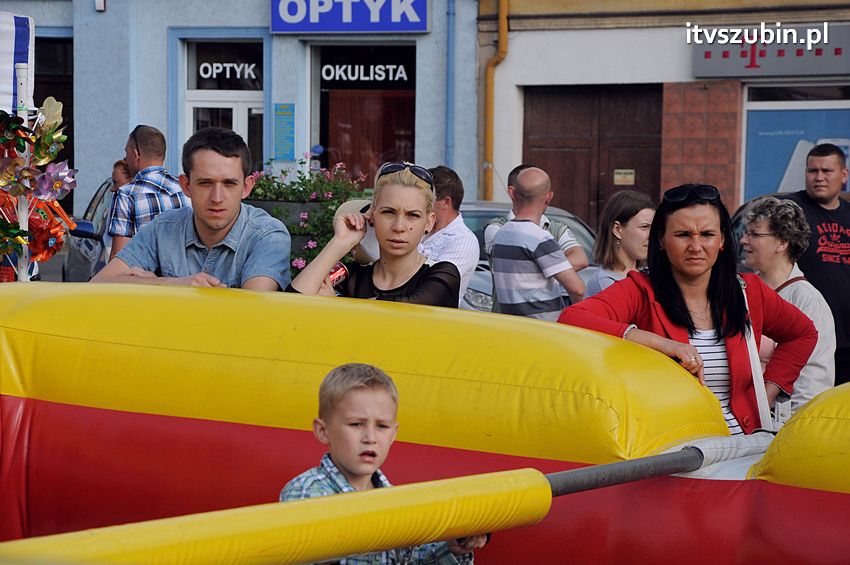 Dzień Dziecka na szubińskim rynku