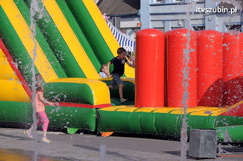 Dzień Dziecka na szubińskim rynku