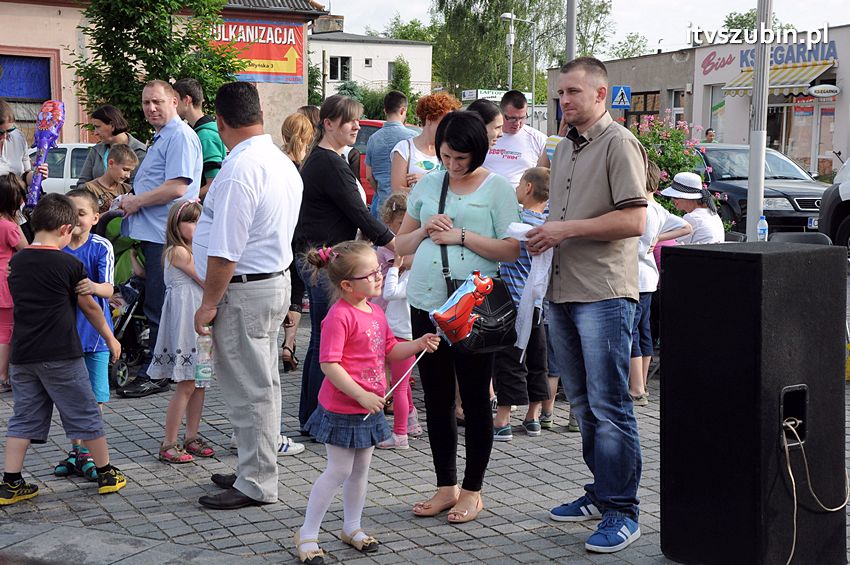 Dzień Dziecka na szubińskim rynku