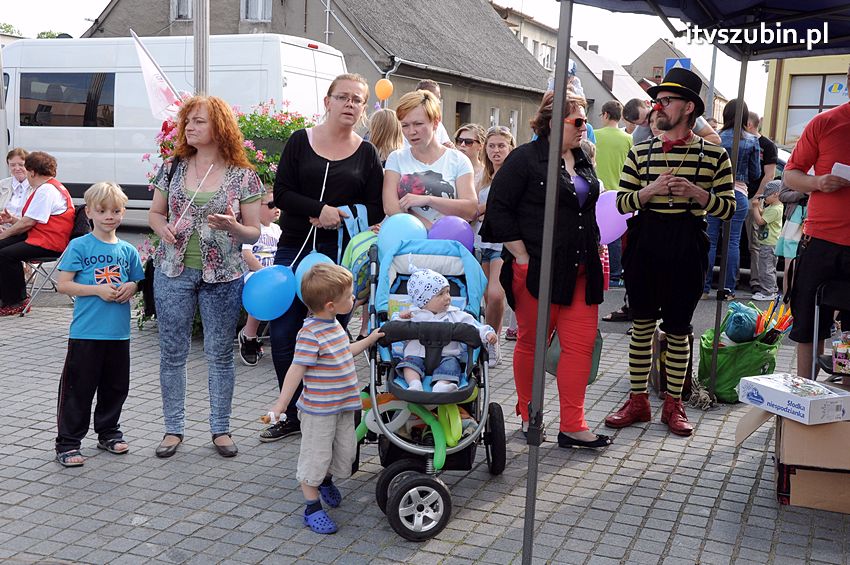 Dzień Dziecka na szubińskim rynku