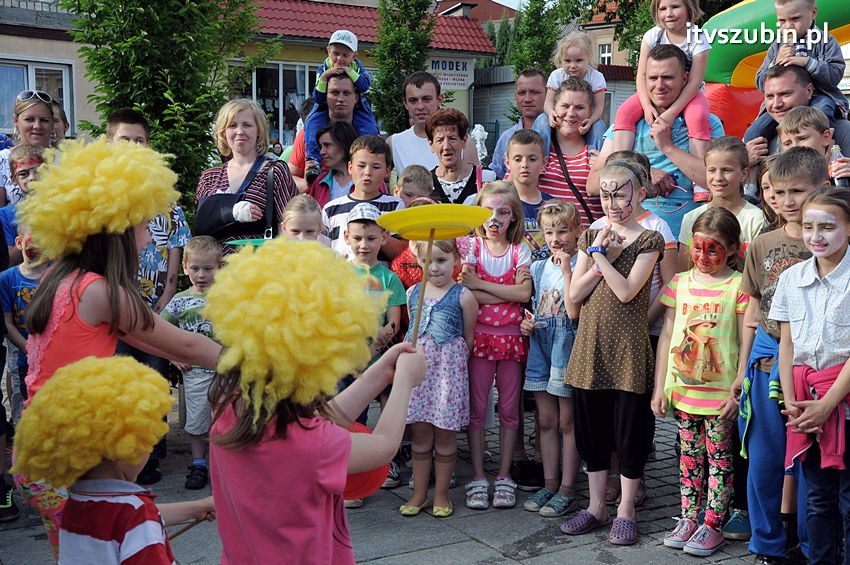 Dzień Dziecka na szubińskim rynku