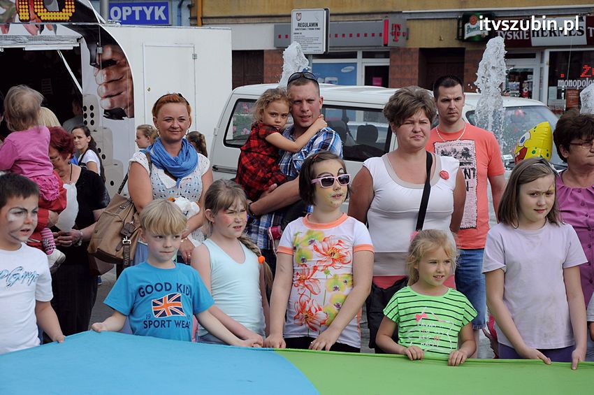 Dzień Dziecka na szubińskim rynku
