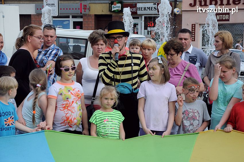 Dzień Dziecka na szubińskim rynku