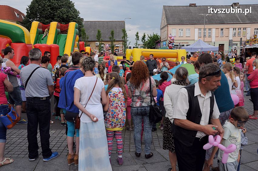 Dzień Dziecka na szubińskim rynku