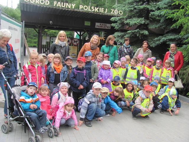 Przedszkolaki z SP3 z Szubina w ZOO w Myślęcinku