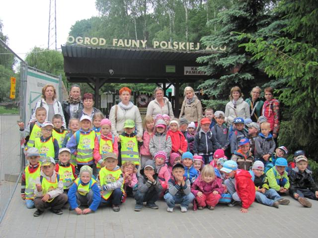 Przedszkolaki z SP3 z Szubina w ZOO w Myślęcinku