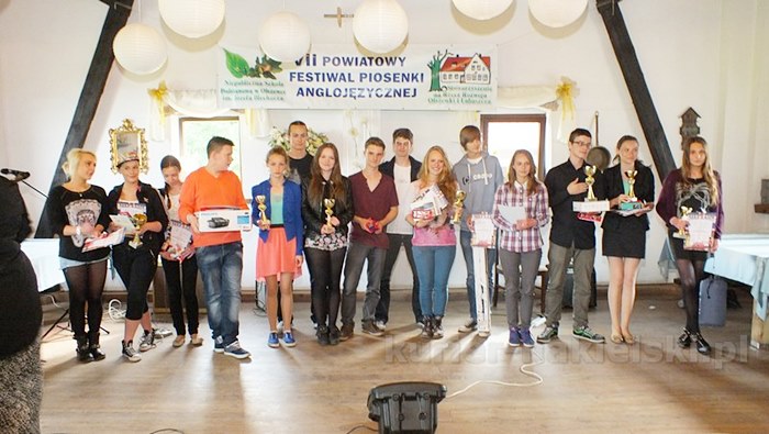 VII Powiatowy Festiwal Piosenki Anglojęzycznej odbył się w Olszewce