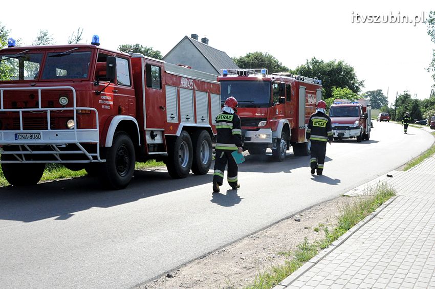 Zderzenie dwóch samochodów osobowych w Turze