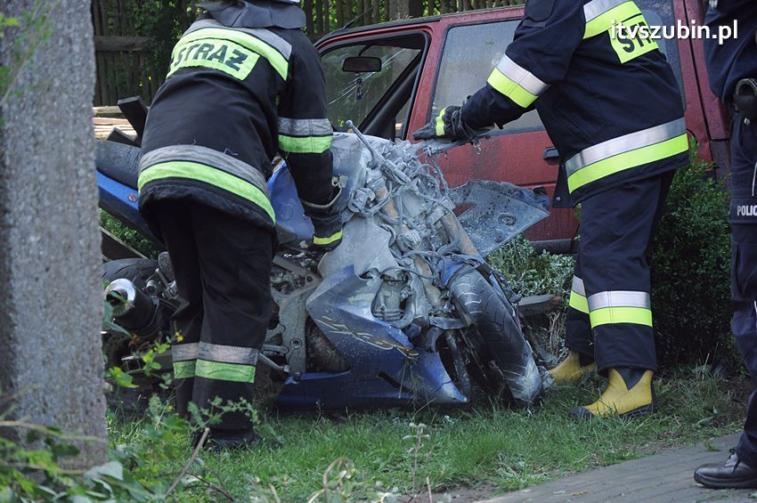 Motocyklista zginął w Olku