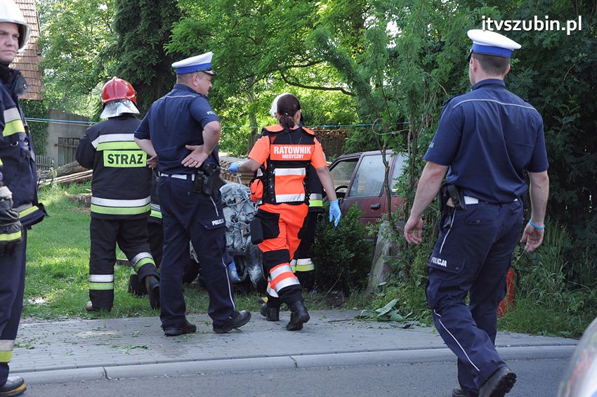 Motocyklista zginął w Olku