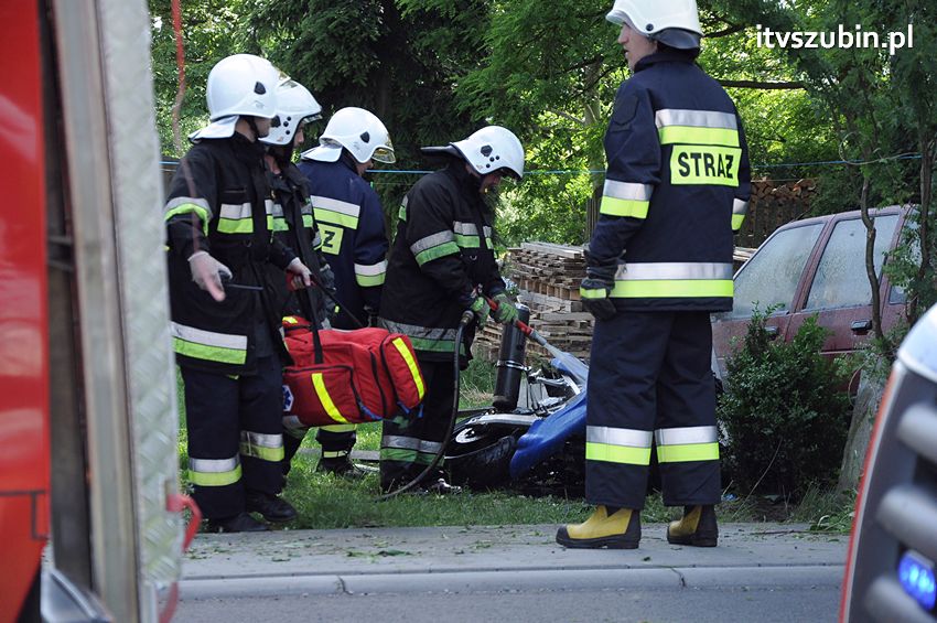 Motocyklista zginął w Olku