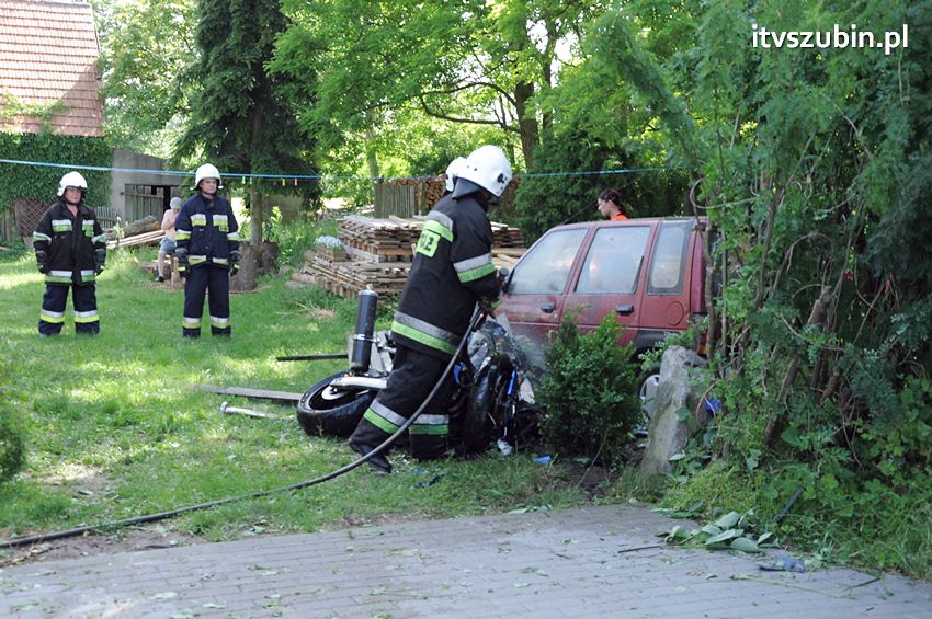 Motocyklista zginął w Olku