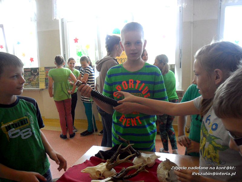 Wielki sukces SP Tur - myśliwi o ekologii i odznaka za zasługi dla łowiectwa dla nauczycielki przyrody!