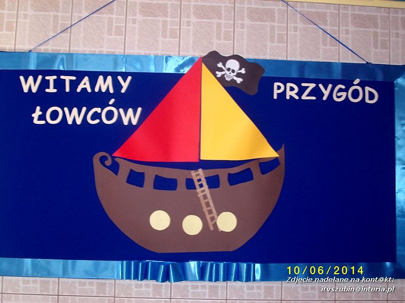 Dzień Pirata ? impreza czytelnicza w Zespole Szkół w Kowalewie