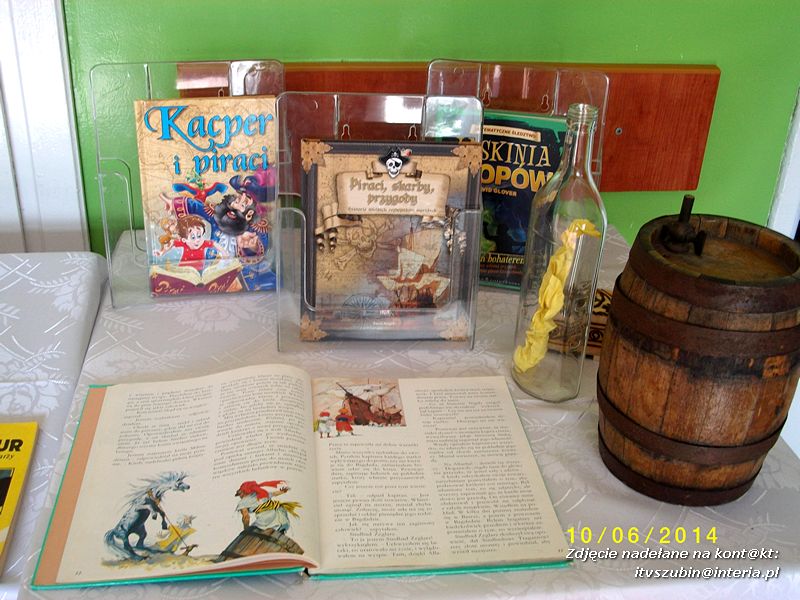 Dzień Pirata ? impreza czytelnicza w Zespole Szkół w Kowalewie