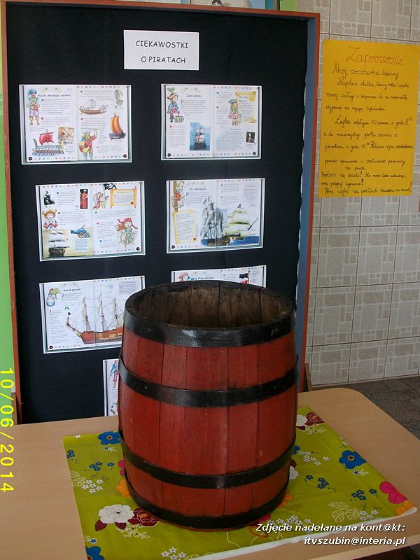 Dzień Pirata ? impreza czytelnicza w Zespole Szkół w Kowalewie