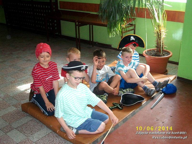 Dzień Pirata ? impreza czytelnicza w Zespole Szkół w Kowalewie