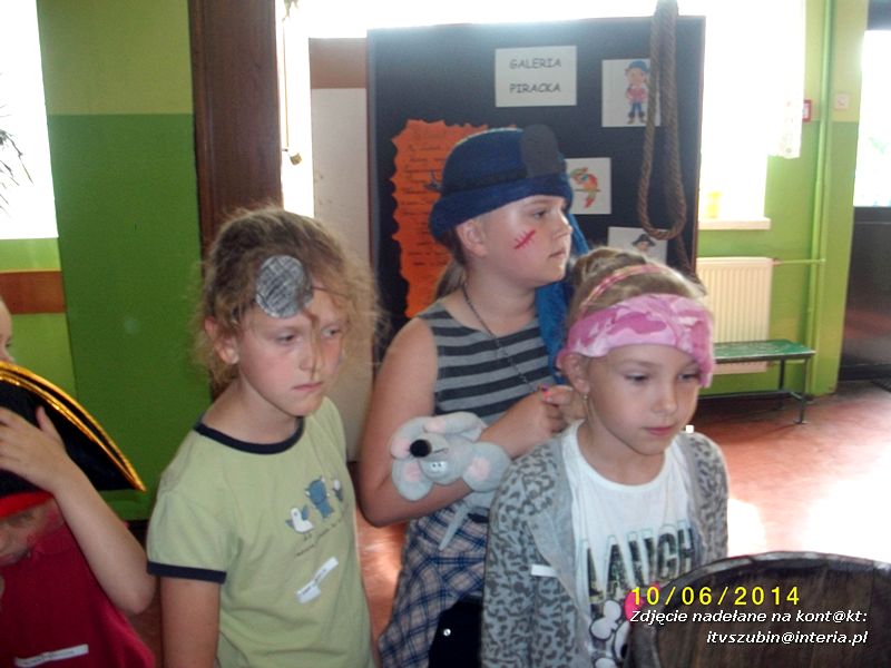 Dzień Pirata ? impreza czytelnicza w Zespole Szkół w Kowalewie