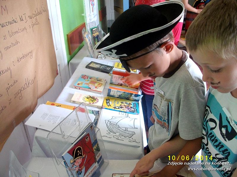 Dzień Pirata ? impreza czytelnicza w Zespole Szkół w Kowalewie