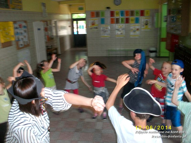 Dzień Pirata ? impreza czytelnicza w Zespole Szkół w Kowalewie