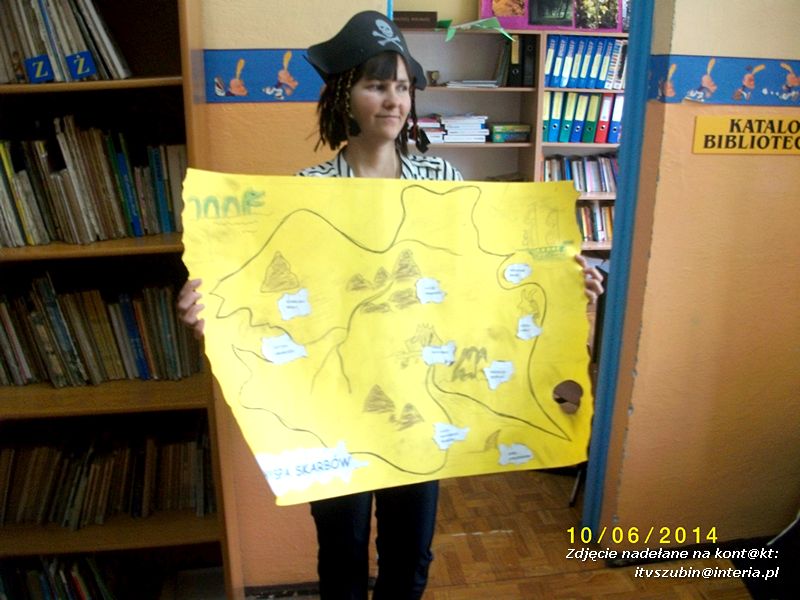 Dzień Pirata ? impreza czytelnicza w Zespole Szkół w Kowalewie