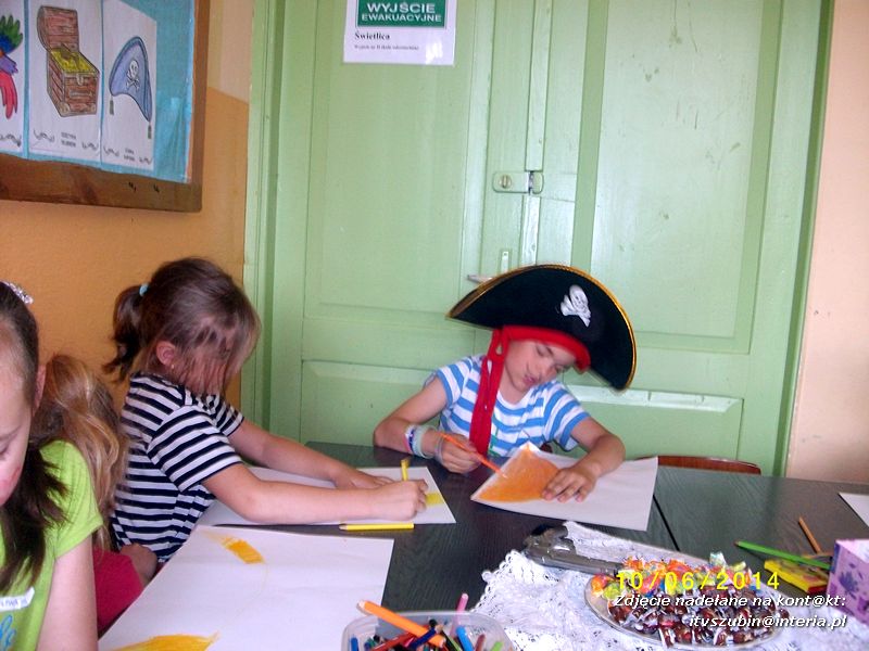 Dzień Pirata ? impreza czytelnicza w Zespole Szkół w Kowalewie