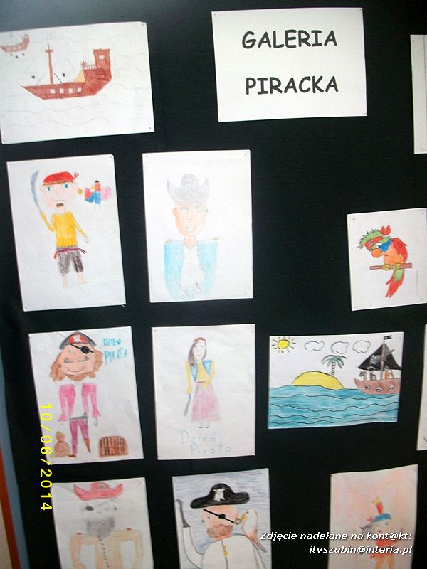 Dzień Pirata ? impreza czytelnicza w Zespole Szkół w Kowalewie