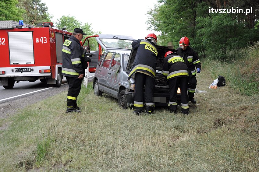 Dachowanie osobówki w Nowym Świecie
