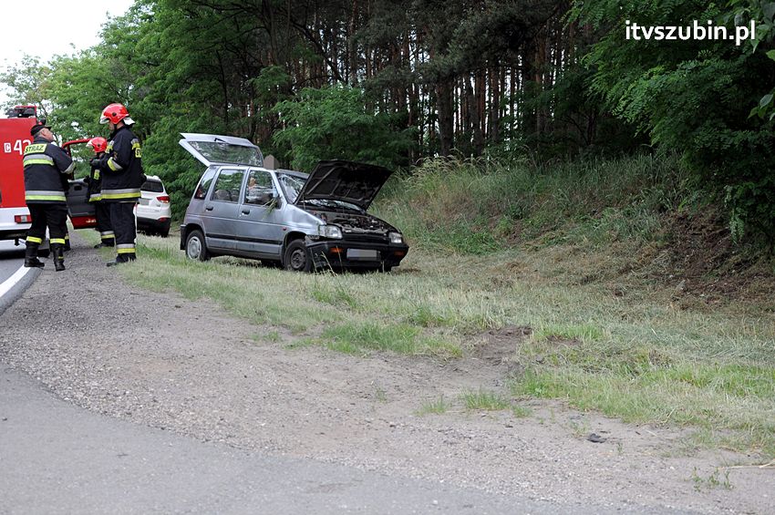 Dachowanie osobówki w Nowym Świecie