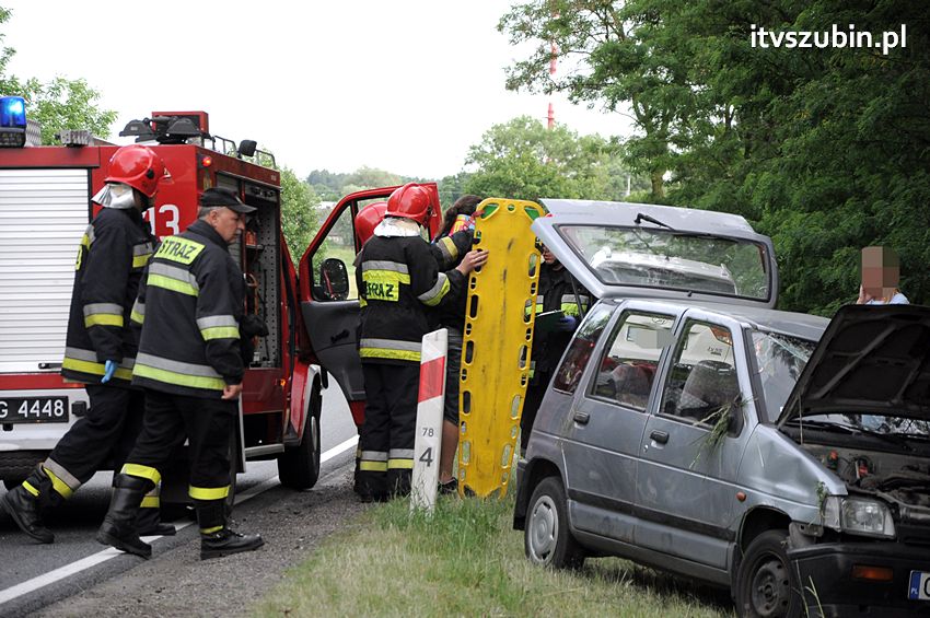 Dachowanie osobówki w Nowym Świecie