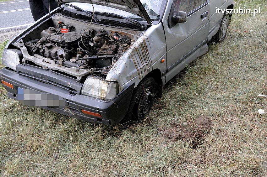 Dachowanie osobówki w Nowym Świecie