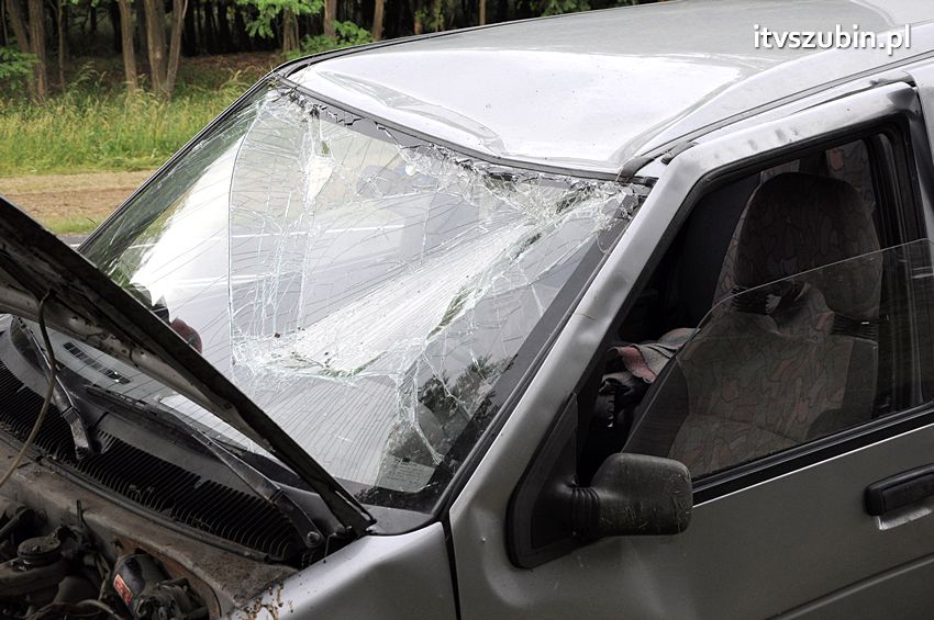 Dachowanie osobówki w Nowym Świecie