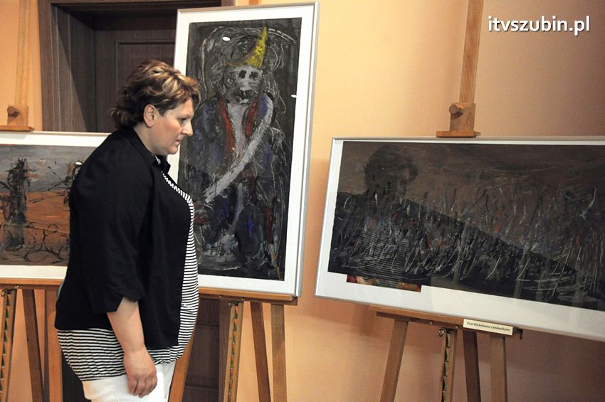 W Szubinie otwarto wystawę prac artystów zawodowych z Polski i Niemiec