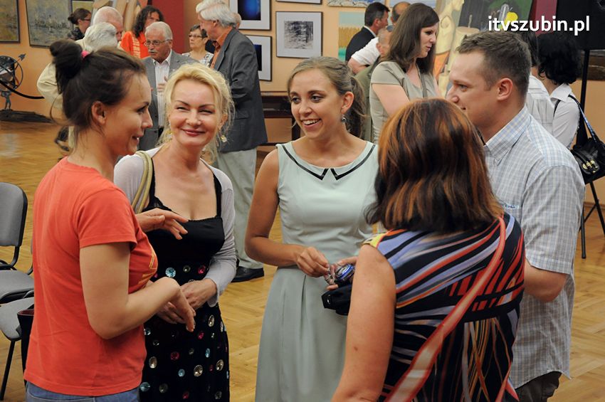 W Szubinie otwarto wystawę prac artystów zawodowych z Polski i Niemiec