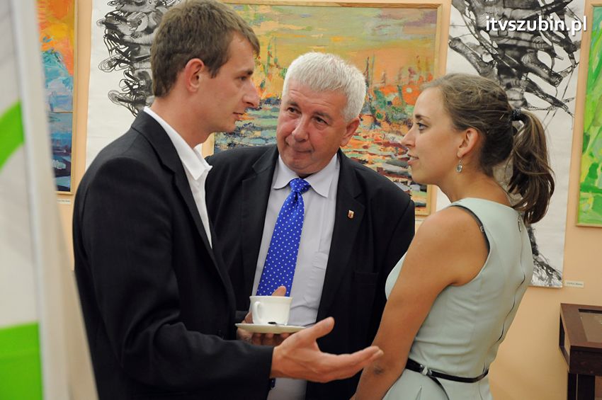 W Szubinie otwarto wystawę prac artystów zawodowych z Polski i Niemiec