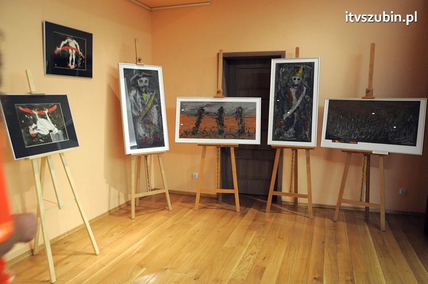 W Szubinie otwarto wystawę prac artystów zawodowych z Polski i Niemiec
