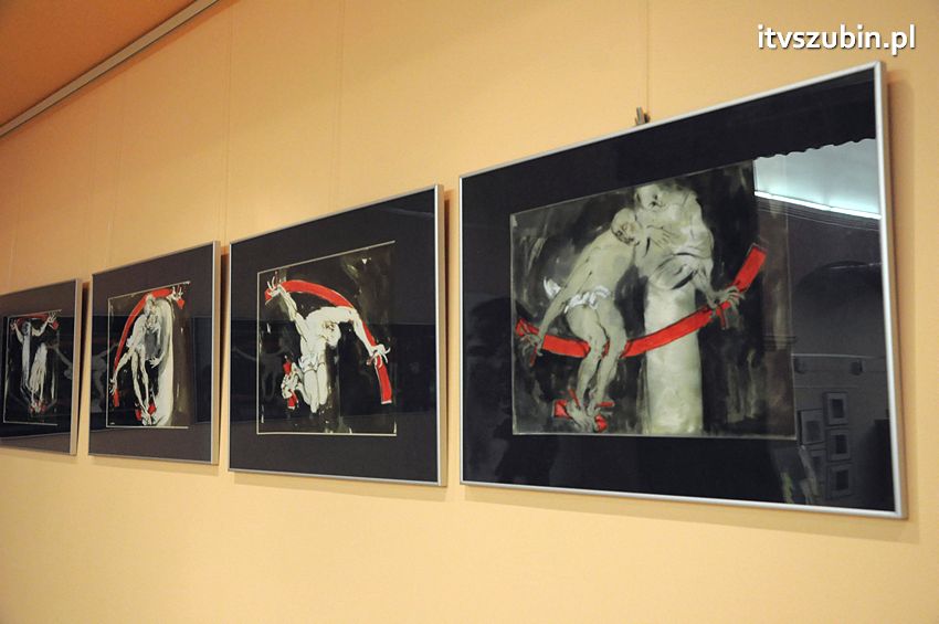 W Szubinie otwarto wystawę prac artystów zawodowych z Polski i Niemiec