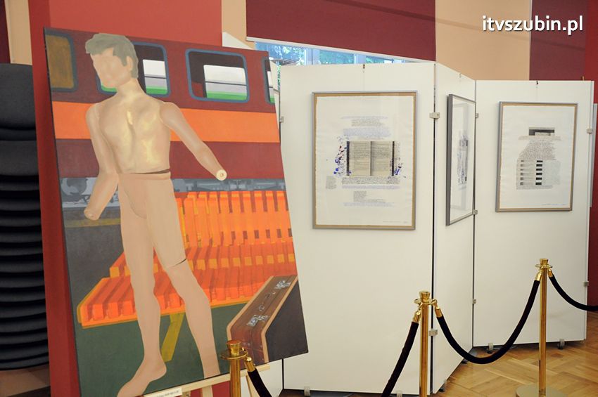 W Szubinie otwarto wystawę prac artystów zawodowych z Polski i Niemiec