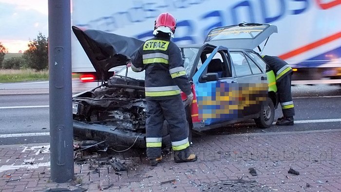 Wypadek na obwodnicy Nakła nad Notecią