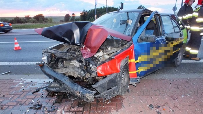 Wypadek na obwodnicy Nakła nad Notecią