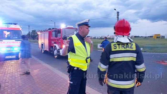 Wypadek na obwodnicy Nakła nad Notecią