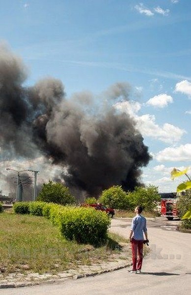 Groźny pożar w Paterku