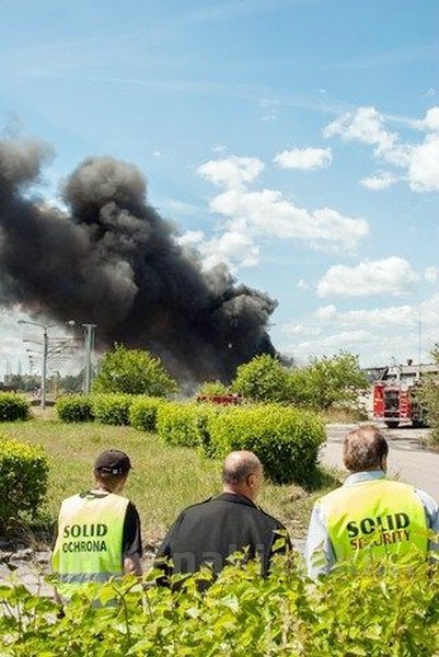 Groźny pożar w Paterku